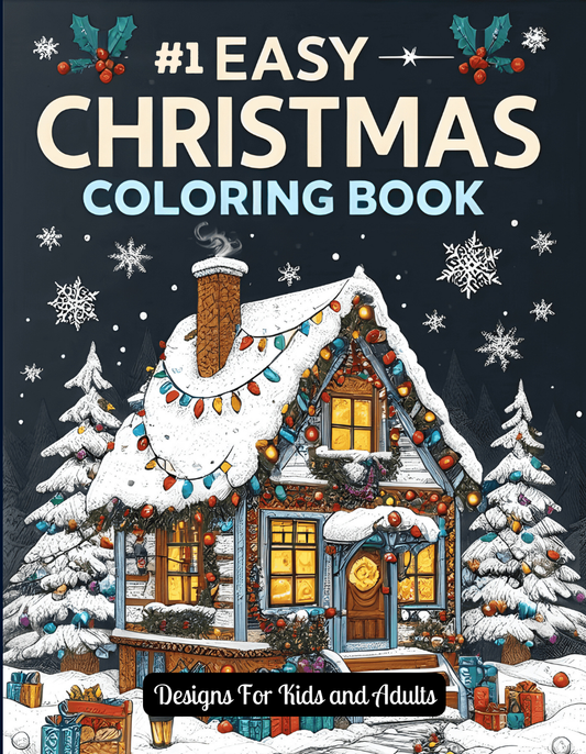 #1 christmas coloring book