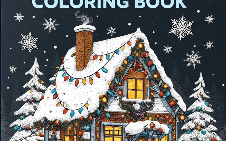 #1 christmas coloring book