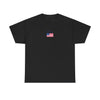 USA Flag Chest Tee — Minimal American Pride T-Shirt
