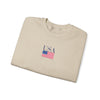 Embroidered American Flag+USA Crewneck