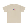 USA Flag Chest Tee — Minimal American Pride T-Shirt
