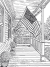 Patriotic Symbols Of America Coloring Book [50+ Designs + DOWNLOAD for Immediate Access!]