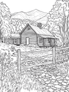 American Landscapes and Monuments Coloring Book [EASY] [50+ Designs + Immediate Access!]