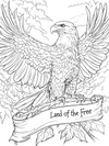 Patriotic Symbols Of America Coloring Book [50+ Designs + DOWNLOAD for Immediate Access!]