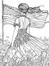 Patriotic Symbols Of America Coloring Book [50+ Designs + DOWNLOAD for Immediate Access!]