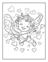 50 Valentines Day Coloring Book  [EASY] [50+ Designs + DOWNLOAD for Immediate Access!]