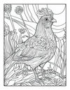 50 State Birds Coloring Book  [EASY] [50+ Designs + Immediate Access!]