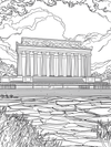 American Landscapes and Monuments Coloring Book [EASY] [50+ Designs + Immediate Access!]