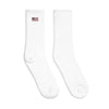 Embroidered American Flag Socks (Unisex)
