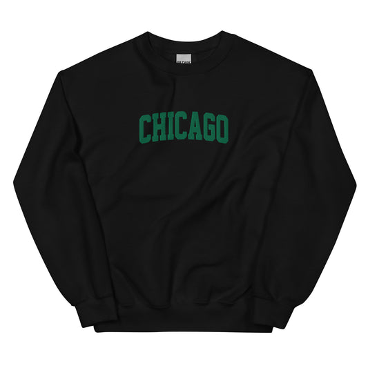 Embroidered Chicago Crewneck