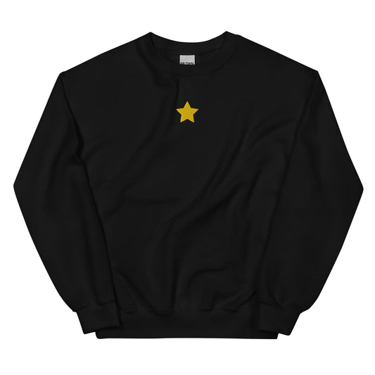 Embroidered Star Unisex Crewneck