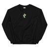 Embroidered Unisex Cactus Crewneck