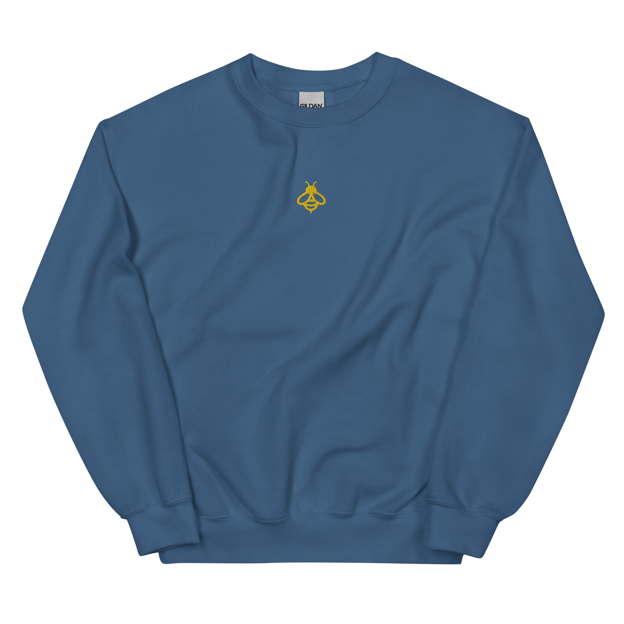 Embroidered Bumble Bee Crewneck