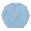 Embroidered Bumble Bee Crewneck