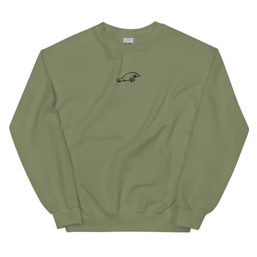 Embroidered Manatee Crewneck