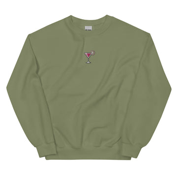 Embroidered Margarita Crewneck