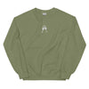 Embroidered Champagne Toast Crewneck