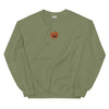 Embroidered Unisex Jack O Lantern Sweatshirt