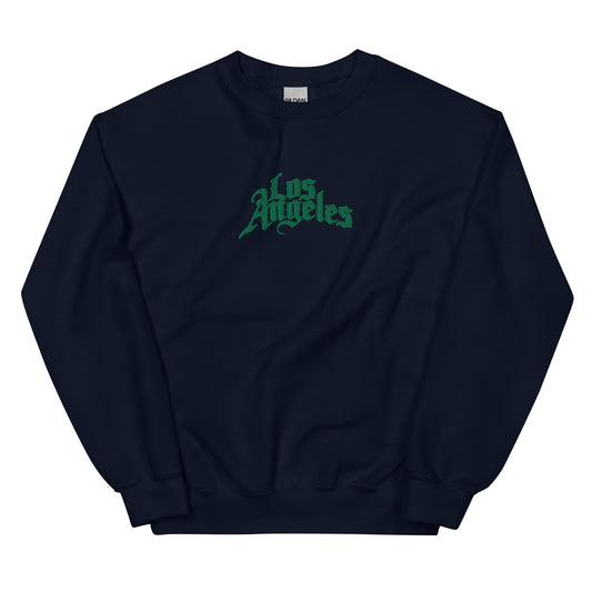 Embroidered Los Angeles Crewneck