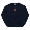 Embroidered Unisex Jack O Lantern Sweatshirt