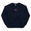 Embroidered Unisex USA Flag Pickup Truck Crewneck