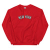 Embroidered New York Crewneck