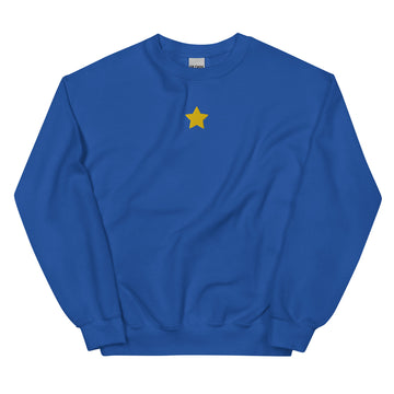 Embroidered Star Unisex Crewneck