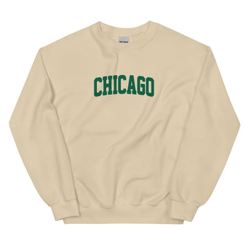 Embroidered Chicago Crewneck