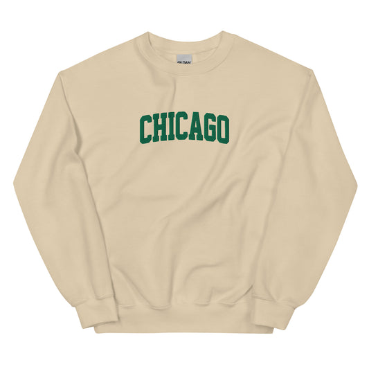Embroidered Chicago Crewneck
