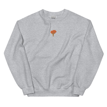 Embroidered Unisex Fall Tree Sweatshirt