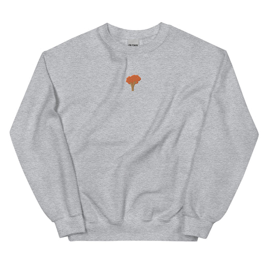 Embroidered Unisex Fall Tree Sweatshirt
