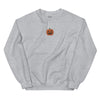 Embroidered Unisex Jack O Lantern Sweatshirt