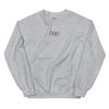 Embroidered Olympic Rings Unisex Crewneck