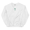 Embroidered Palm Tree Crewneck