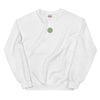Embroidered Lime Crewneck