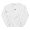 Embroidered Unisex Cactus Crewneck