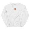 Embroidered Unisex Fall Leaf Sweatshirt